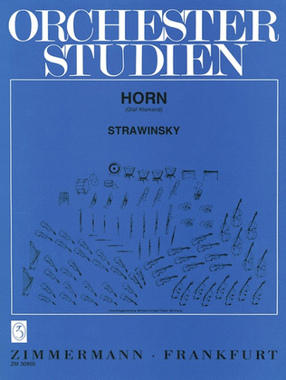 Orchestra Studies Horn
