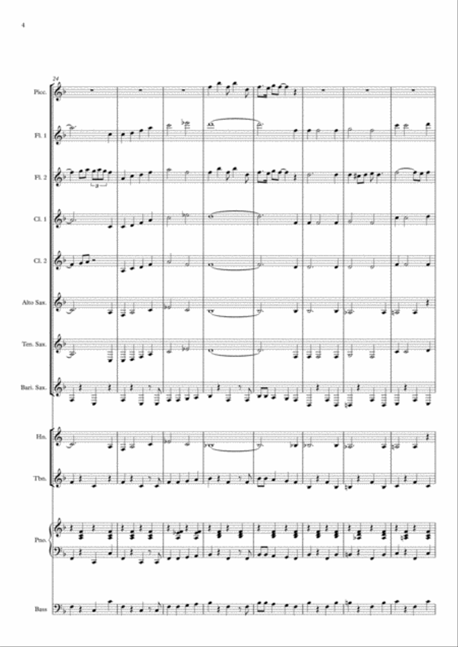 Bill Bailey (Won't You Please Come Home) Jazz Ensemble scores gallery preview page 4