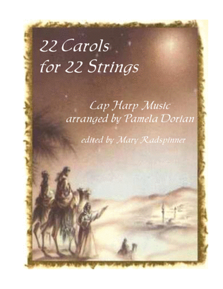 Book cover for 22 Carols for 22 Strings