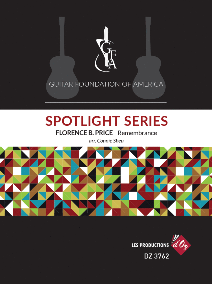 GFA Spotlight Series, Remembrance Classical Guitar scores gallery preview page 1