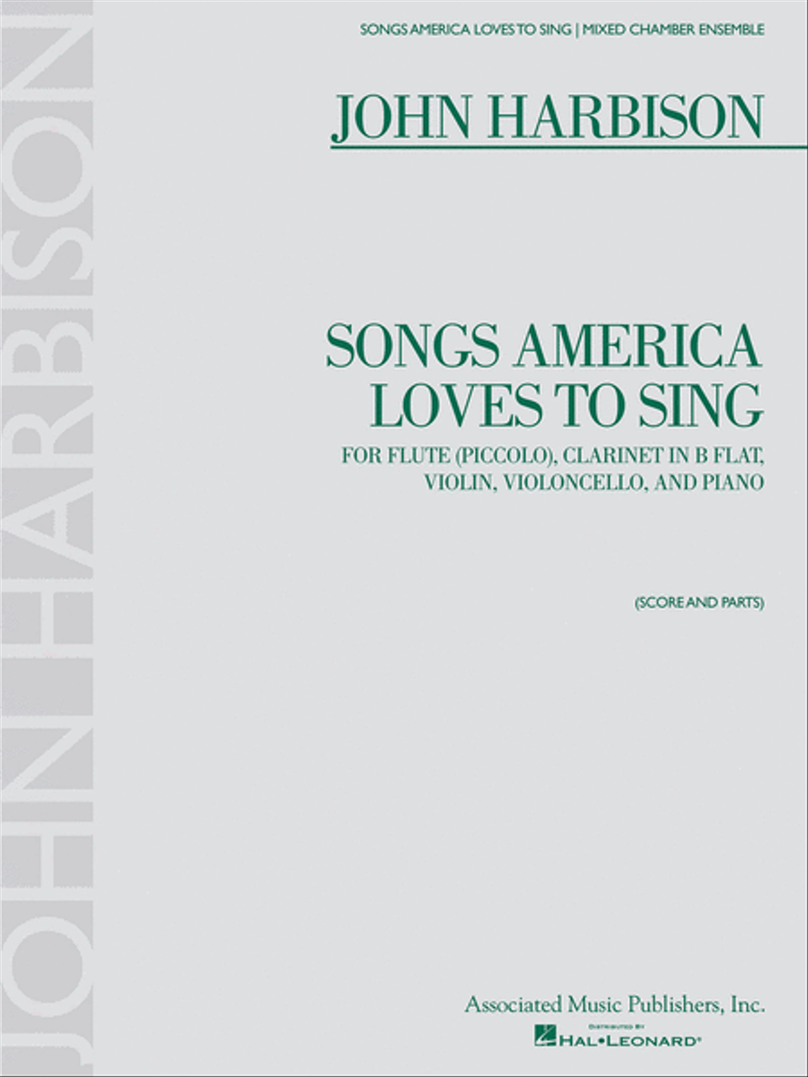 Songs America Loves to Sing Clarinet scores gallery preview page 1