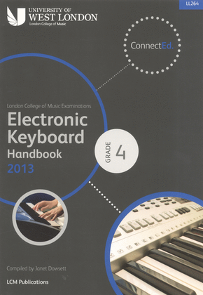 Book cover for LCM Electronic Keyboard Handbook 2013-2017 Grade 4