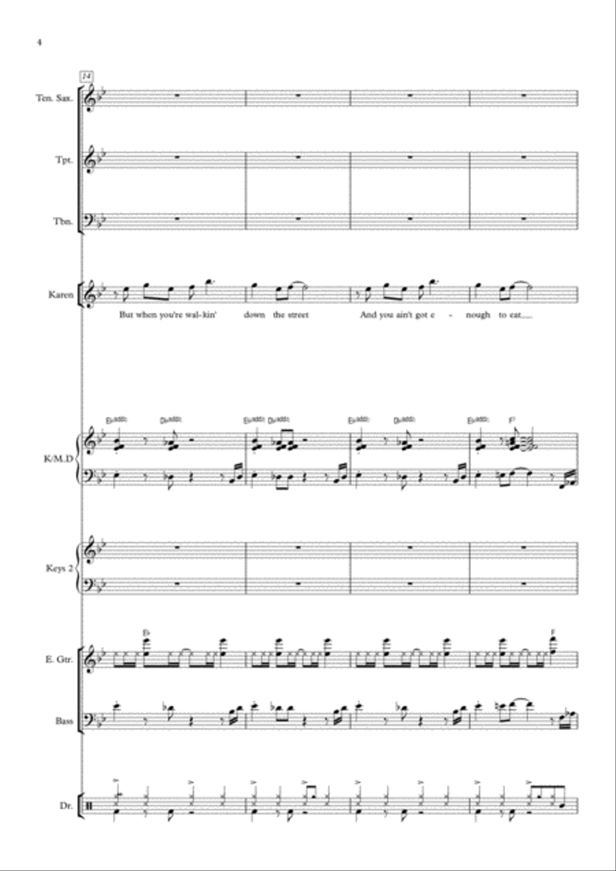 On Broadway On Broadway Small Ensemble scores gallery preview page 4
