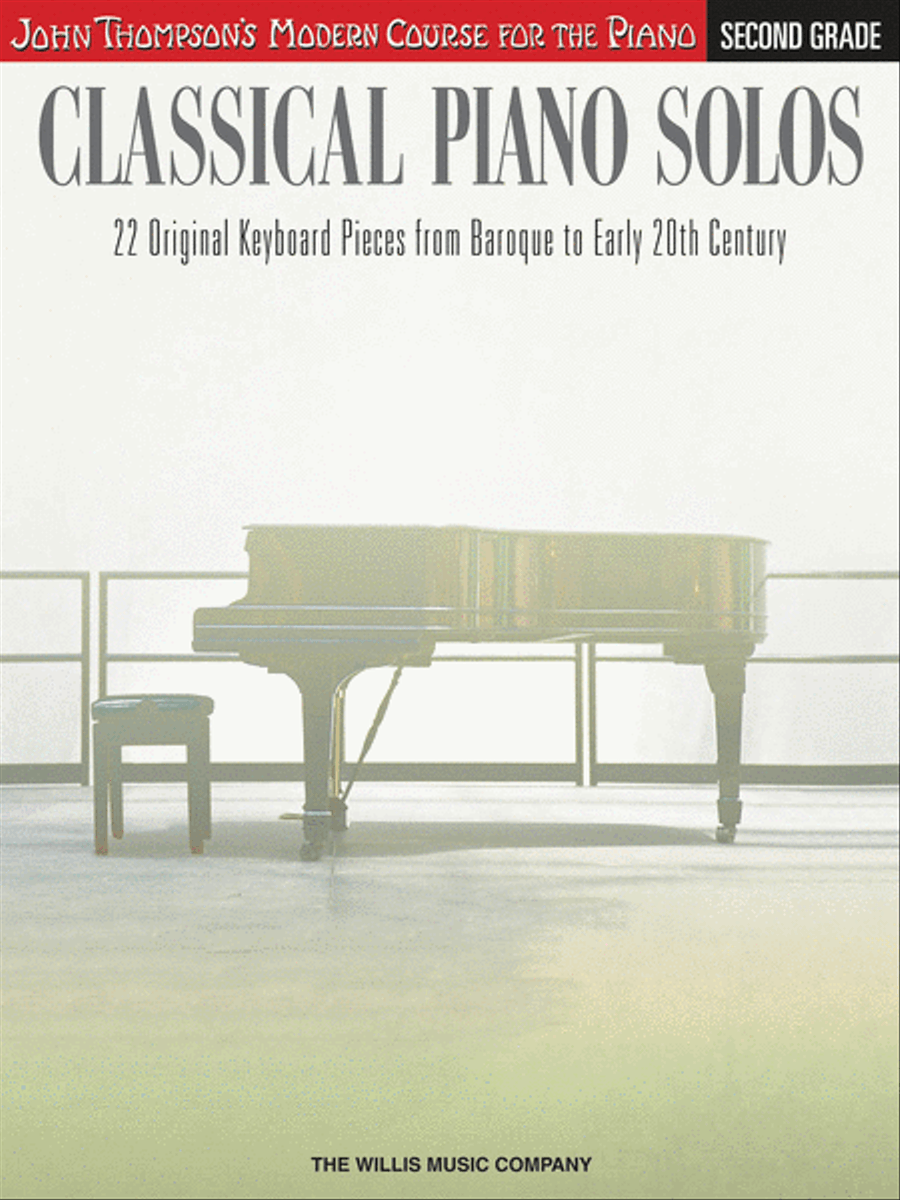 Classical Piano Solos – Second Grade Easy Piano scores gallery preview page 1