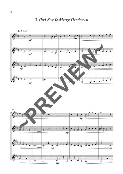 More Carols for Four! - Clarinet Quartet image number null