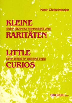 Book cover for Kleine Raritaten Elec Org 7 Little Curios