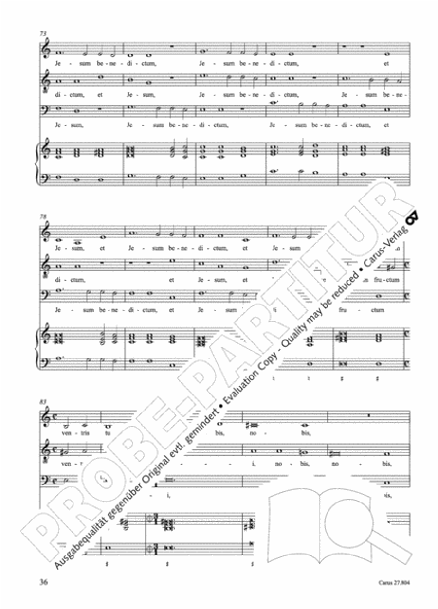 Hinni, Salve Regina, Motetti Score scores gallery preview page 61
