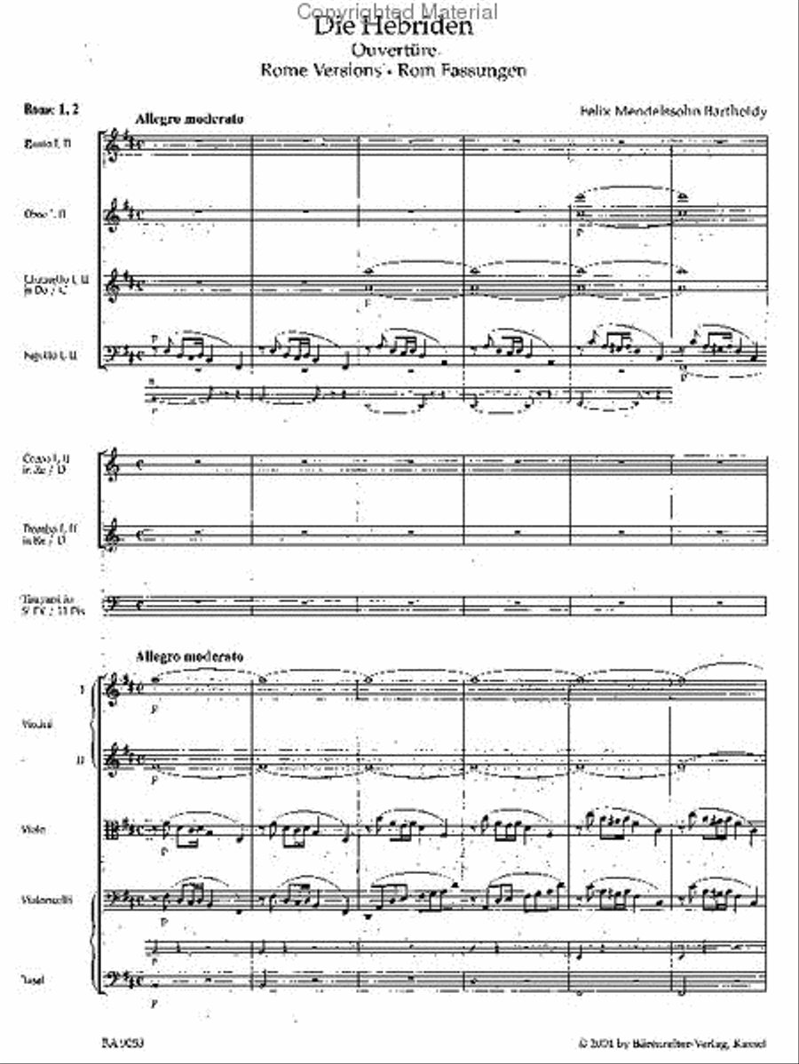 The Hebrides, op. 26