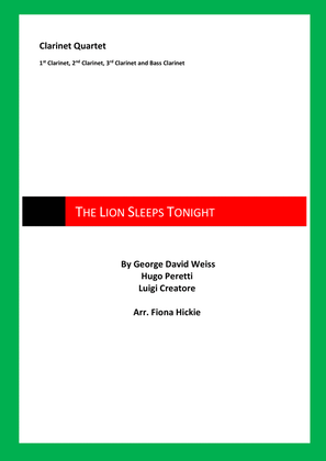 Book cover for The Lion Sleeps Tonight