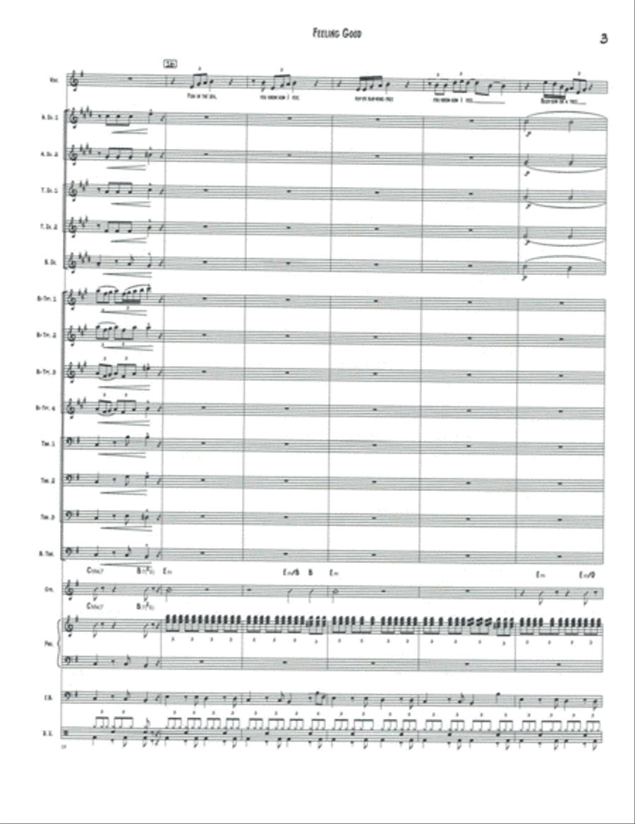 Feeling Good Jazz Ensemble scores gallery preview page 4