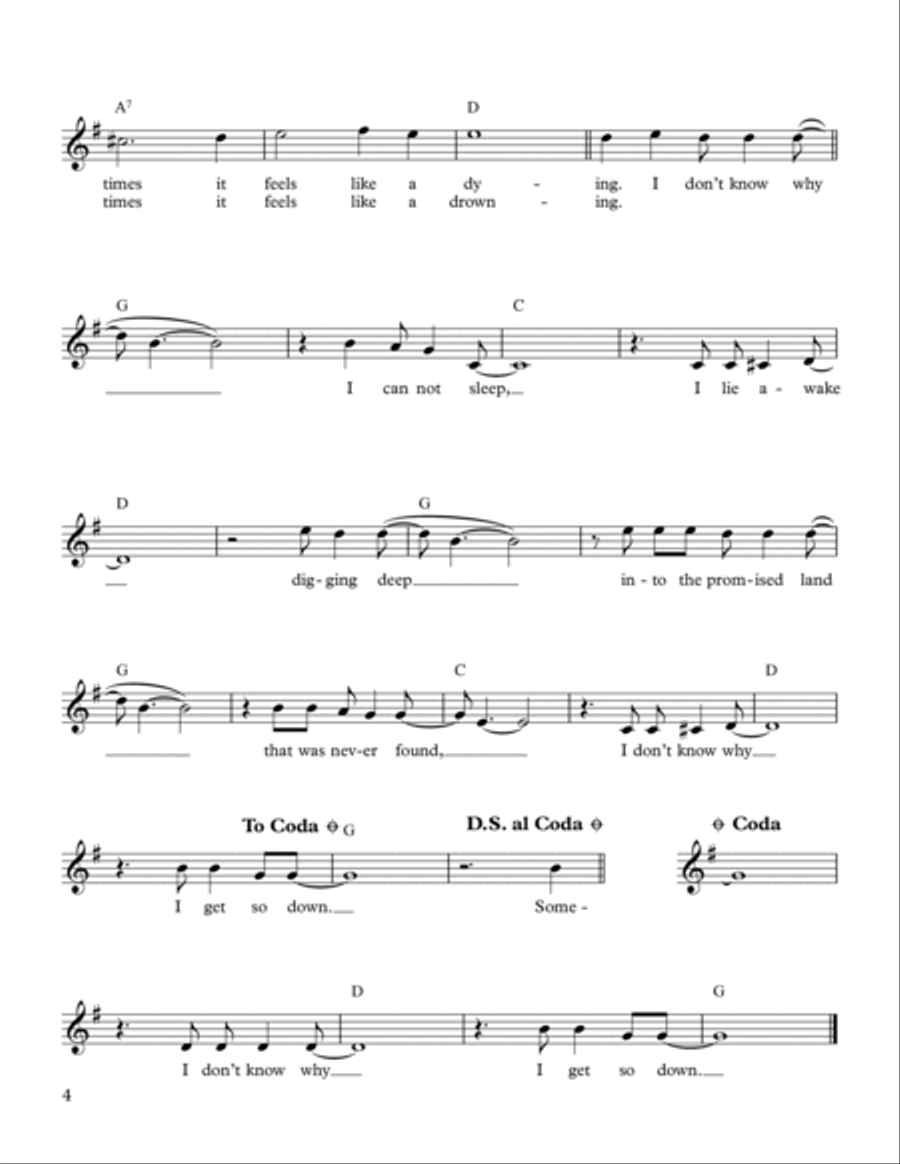 Andy Fitzpatrick - You Knew What I Was Looking For Before I Did - Songbook Piano, Vocal, Guitar scores gallery preview page 4