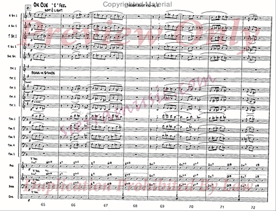 I Thought About You I Thought About You Jazz Ensemble scores gallery preview page 10