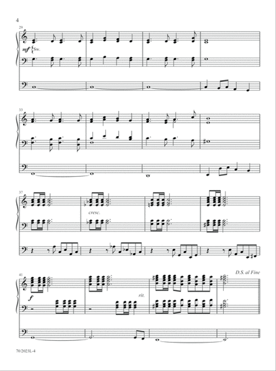 The Organist's Library, Vol. 61 Organ scores gallery preview page 4
