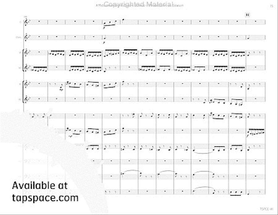 Midsummer Night's Dream, A: Scherzo Percussion Ensemble scores gallery preview page 20