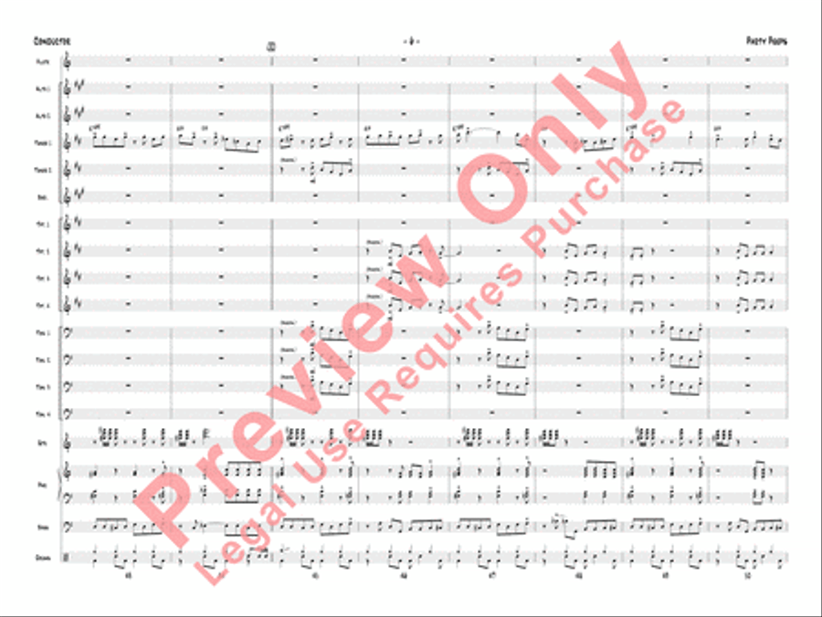 Party Peeps Jazz Ensemble scores gallery preview page 9