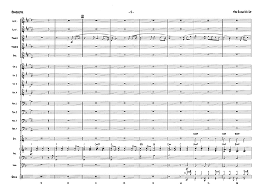 You Raise Me Up: Score Jazz Ensemble scores gallery preview page 4