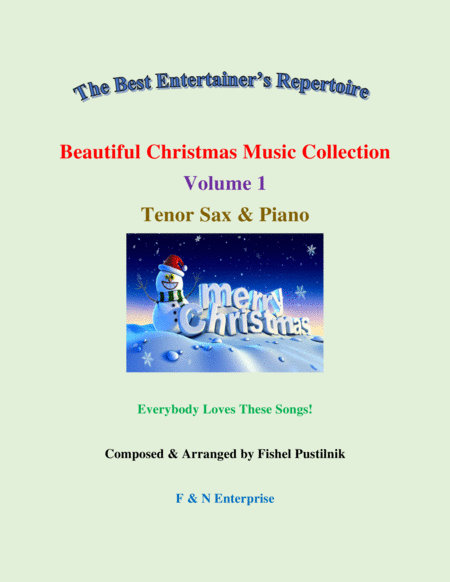 "Beautiful Christmas Music Collection" for Tenor Sax and Piano-Volume 1-Video image number null