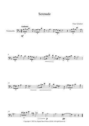 Serenade - Franz Schubert (Cello)