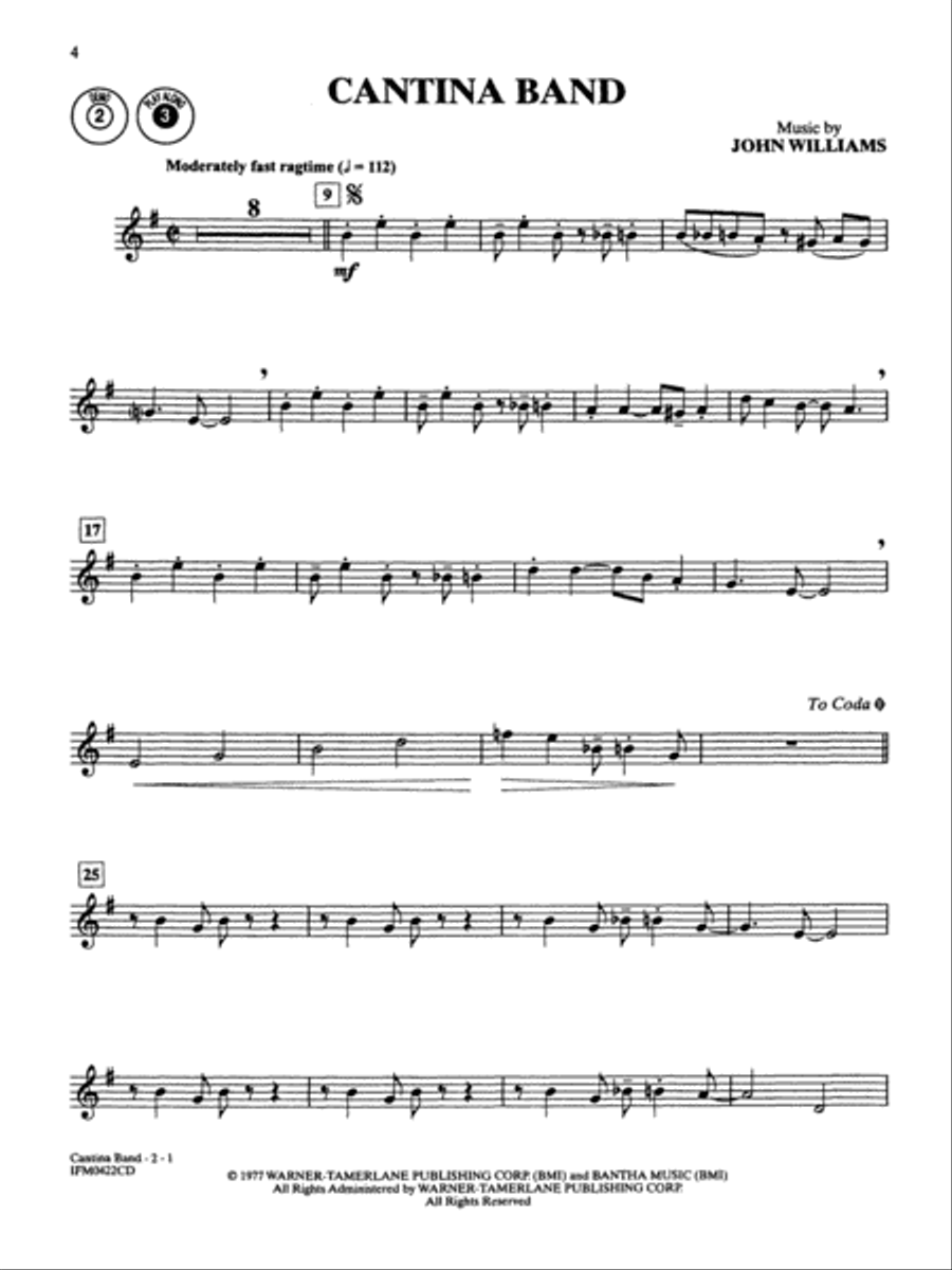 The Very Best of John Williams - Trumpet (Book/CD) Trumpet Solo scores gallery preview page 6