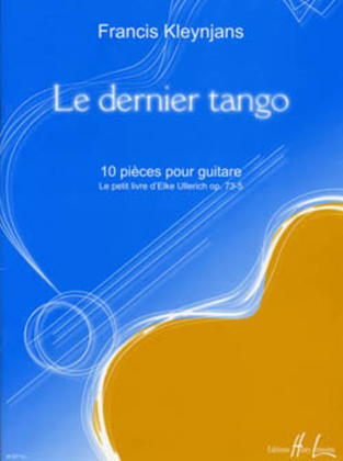 Book cover for Le dernier tango Op. 73-5