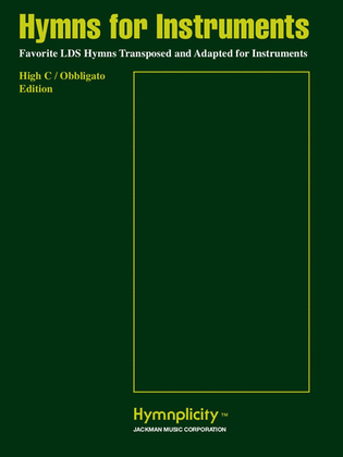 Hymns for Instruments - High C / Obbligato
