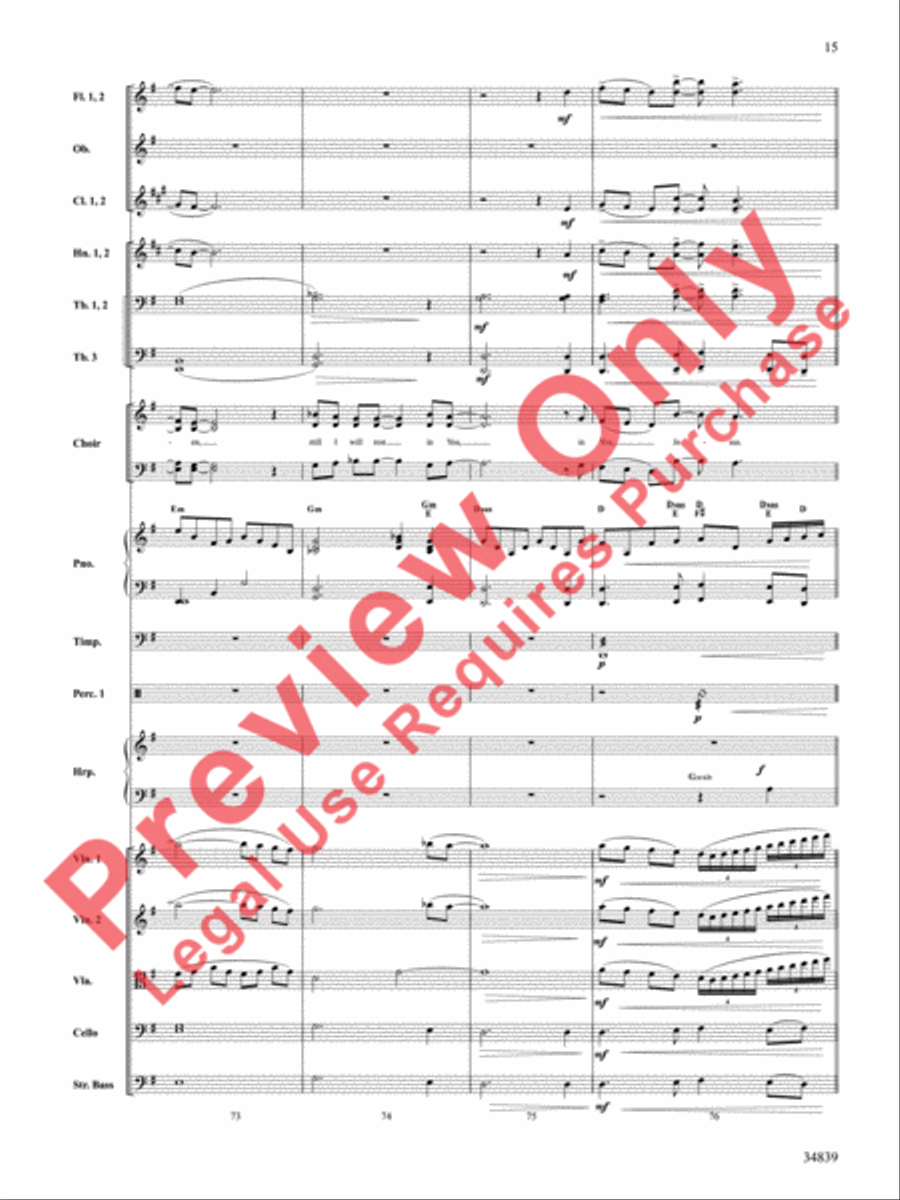 My Hope Choir scores gallery preview page 16