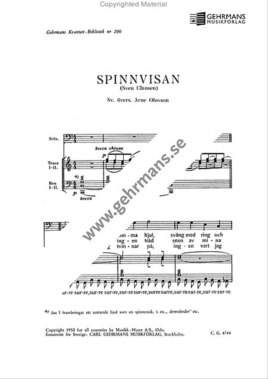 Spinnvisan