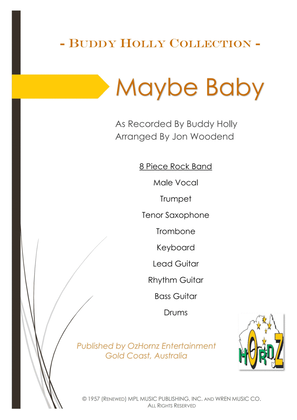 Book cover for Maybe Baby
