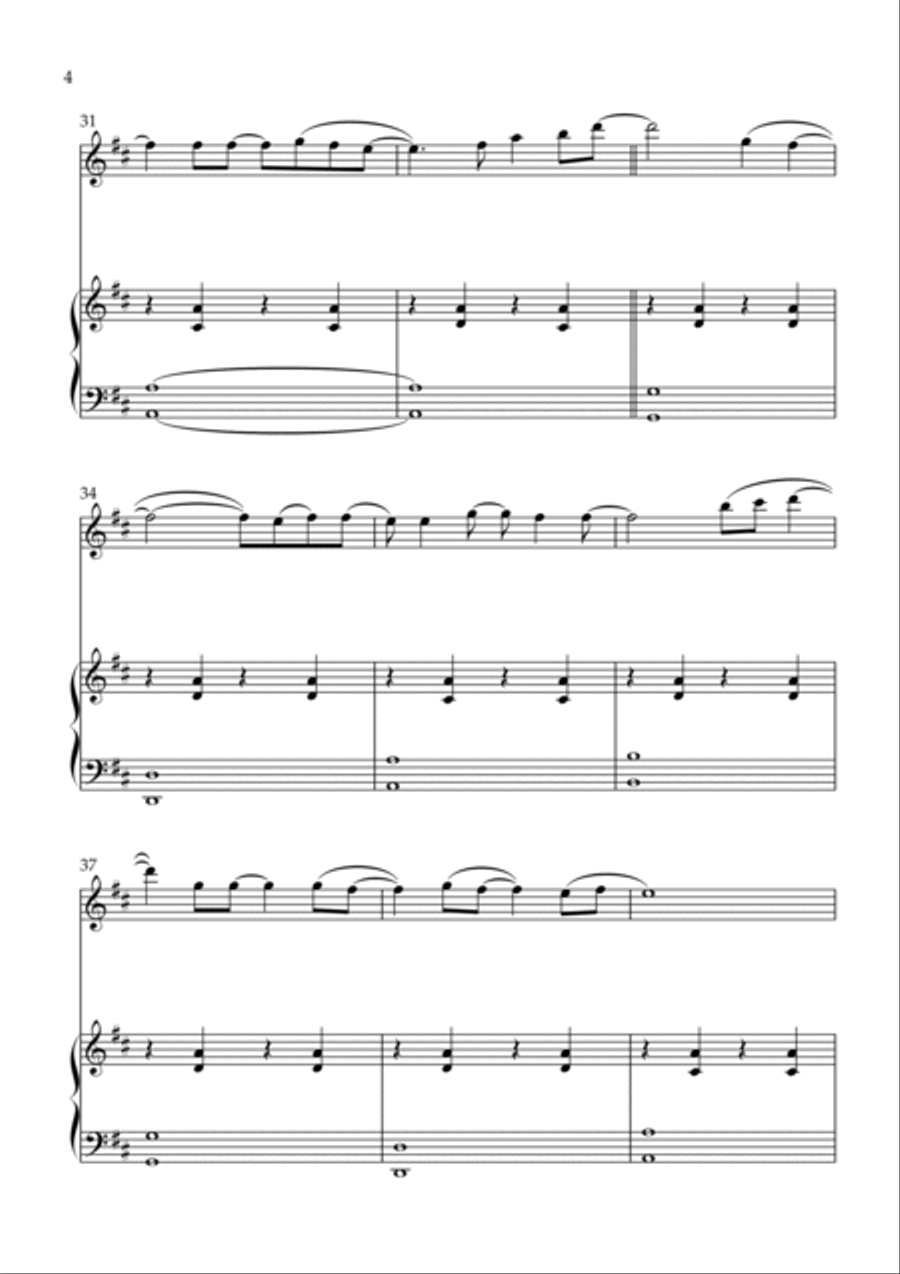 When I Get There Flute Solo scores gallery preview page 4