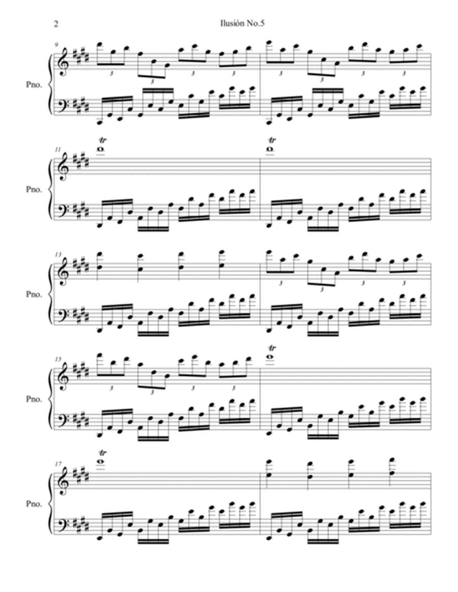 Illusions For Piano No.5