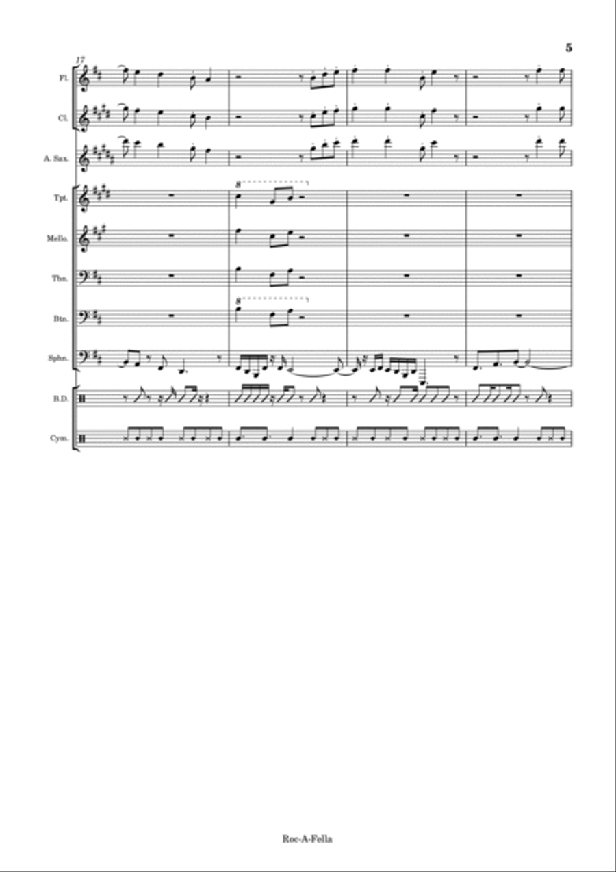La People II Full Orchestra scores gallery preview page 5