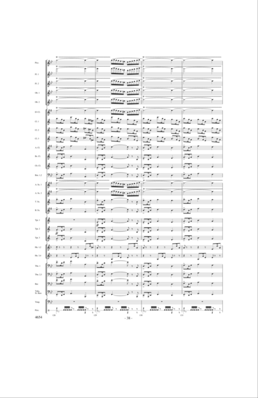 Ride of the Valkyries Ride of the Valkyries Concert Band scores gallery preview page 37