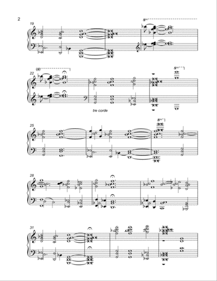 Lacrimosa Piano Solo scores gallery preview page 5