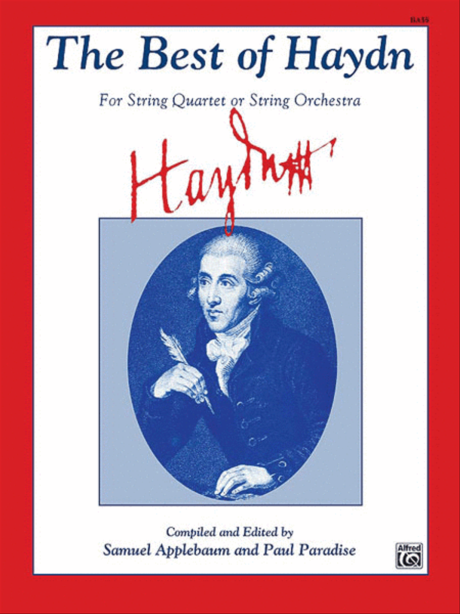The Best of Haydn (For String Quartet or String Orchestra) String Quartet scores gallery preview page 1