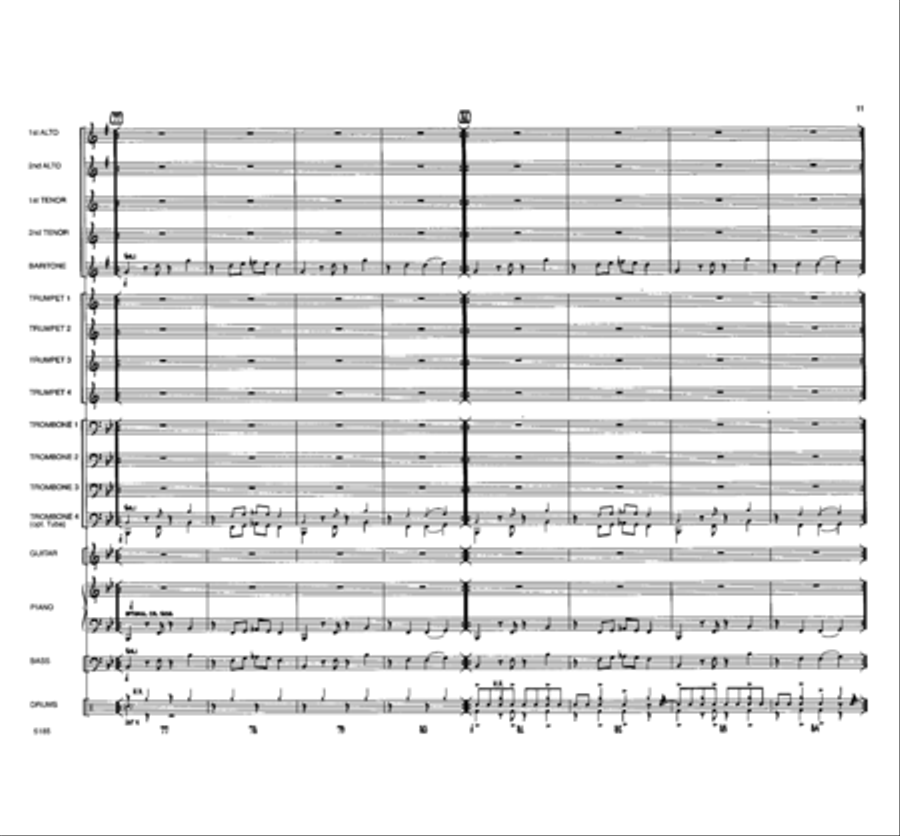 Jambalaya Jane Jazz Ensemble - Sheet Music page 4