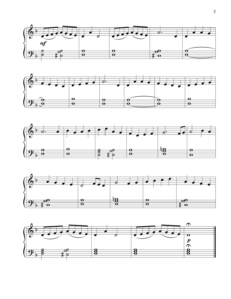 Christmas Piano for Everyone (Late Beginner, Intermediate, and Advanced) Piano Solo scores gallery preview page 3