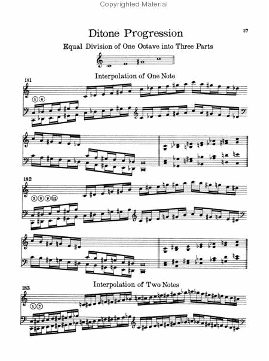 Thesaurus of Scales and Melodic Patterns Guitar scores gallery preview page 3