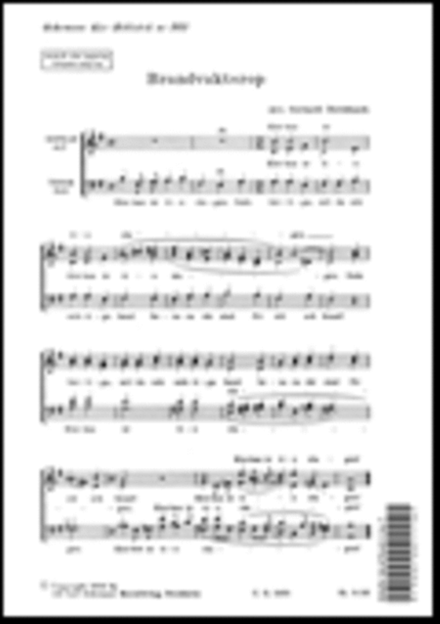 Brandvaktsrop Brandvaktsrop 4-Part scores gallery preview page 1