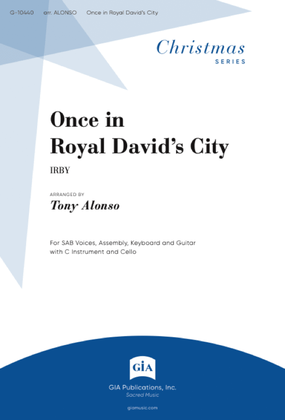 Once In Royal David's City - Instrument edition