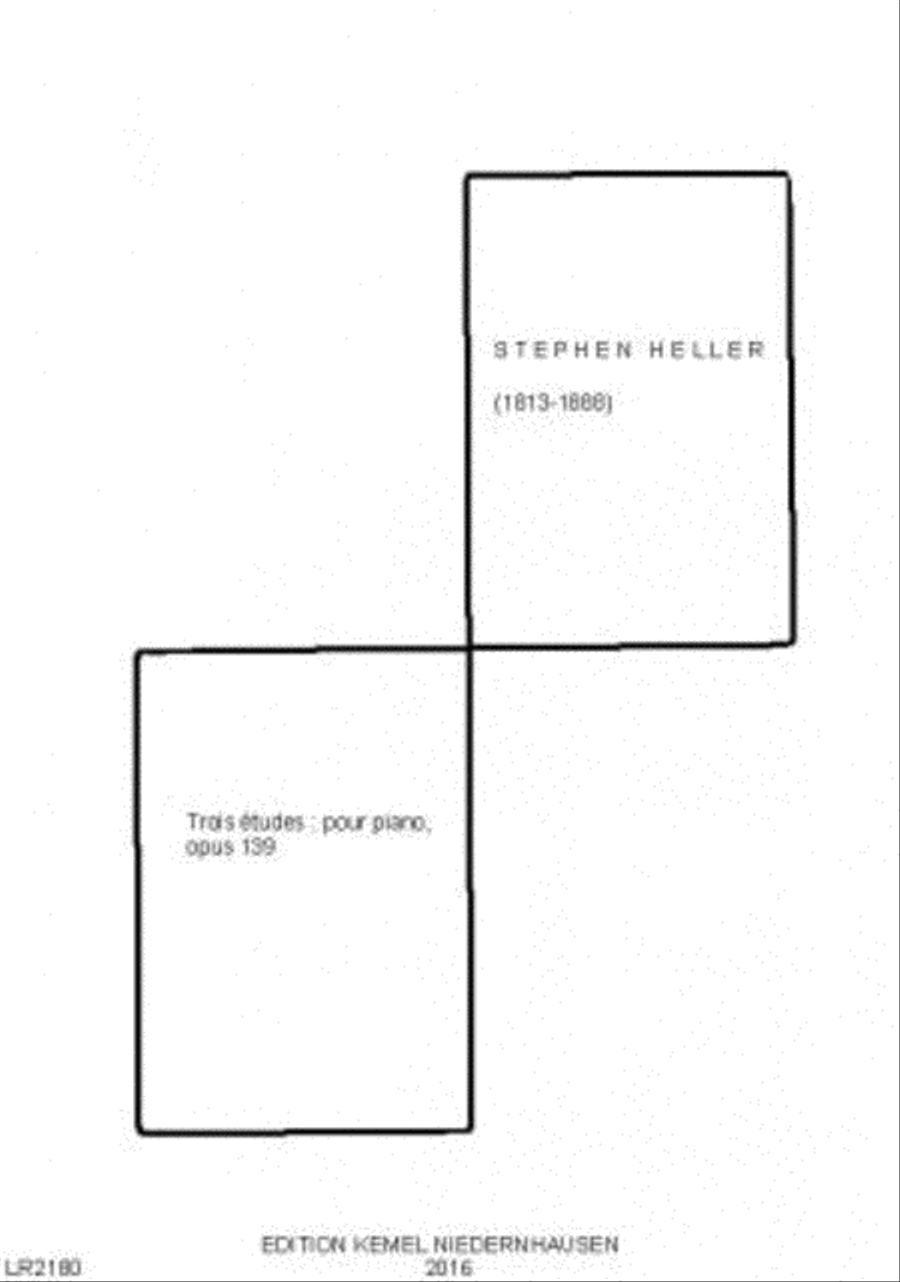 Trois etudes Piano Method scores gallery preview page 1