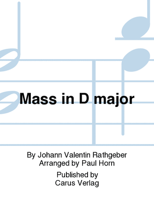 Mass in D Major (Missa in D)