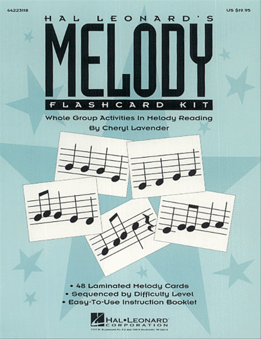 Hal Leonard's Melody Flashcard Kit Choir scores gallery preview page 1
