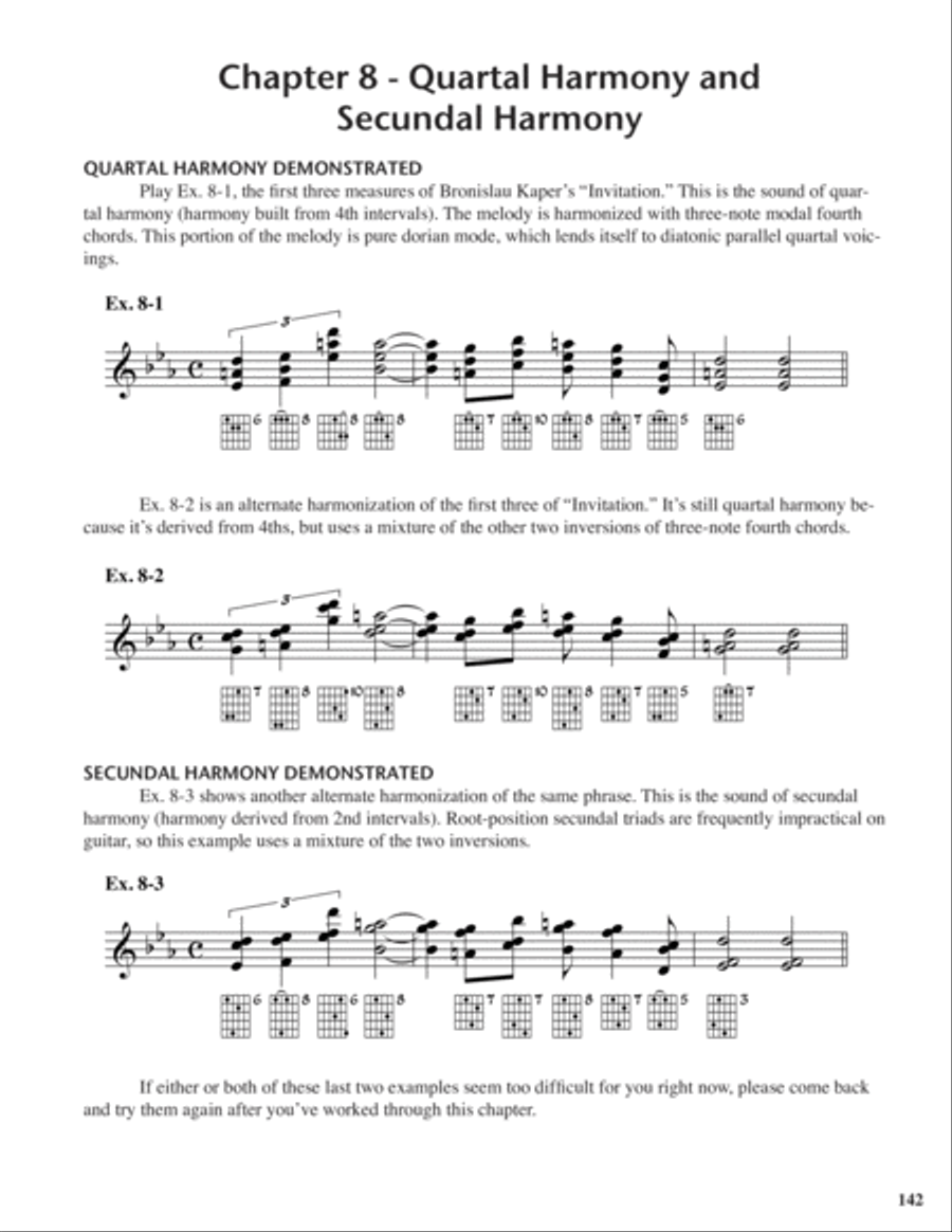 Three-note Voicings and Beyond Electric Guitar scores gallery preview page 4