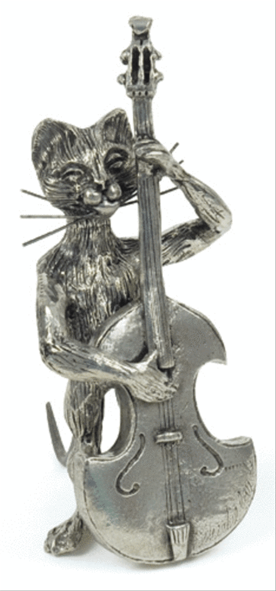 Cat Musicians - double bass Double Bass scores gallery preview page 1