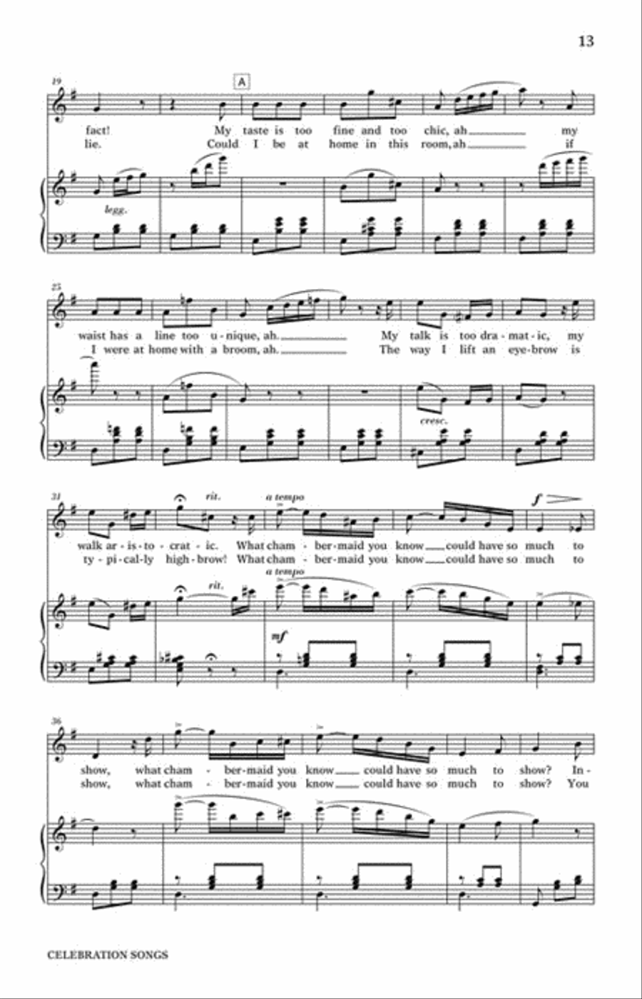 Celebration Songs 4-Part scores gallery preview page 5