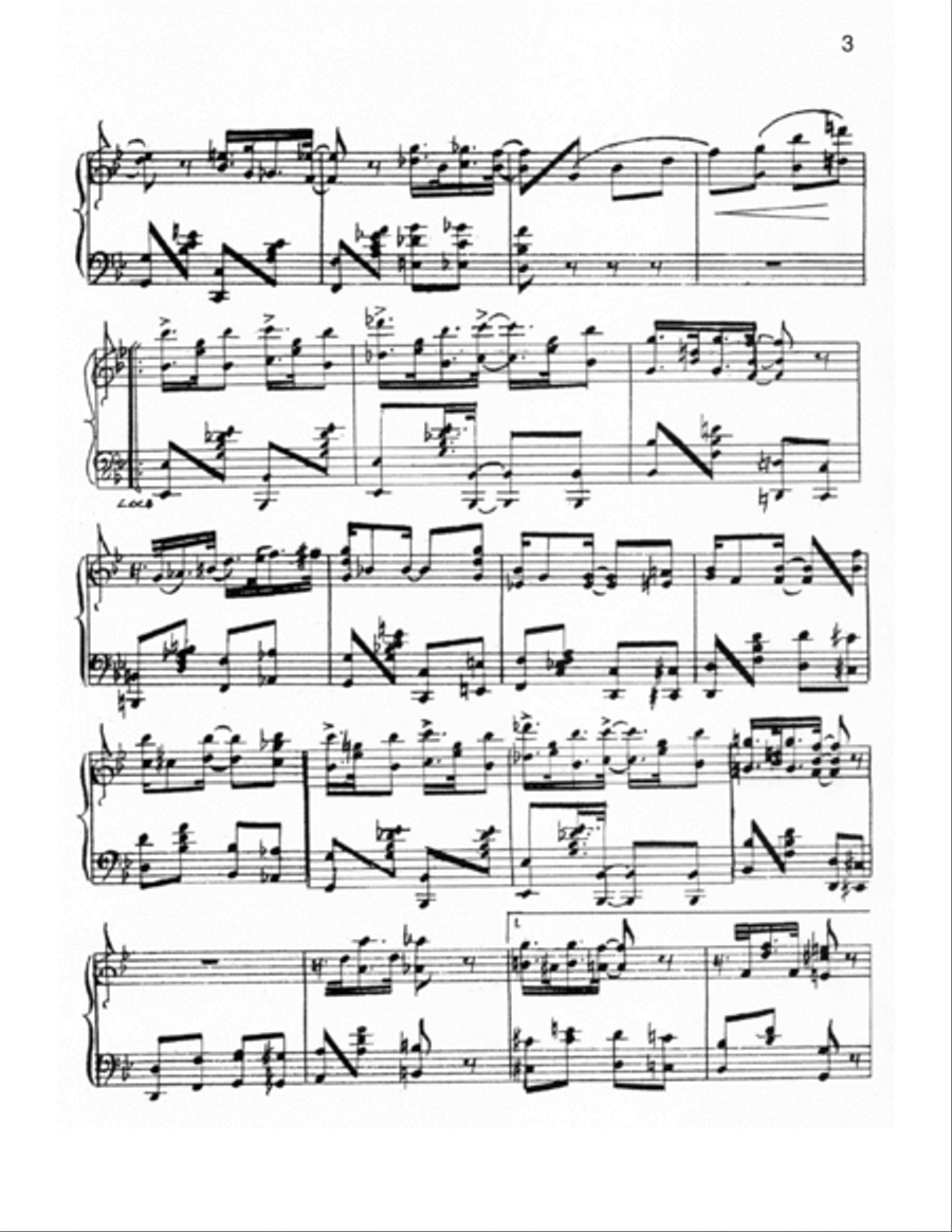 Moving Man Piano Solo scores gallery preview page 3
