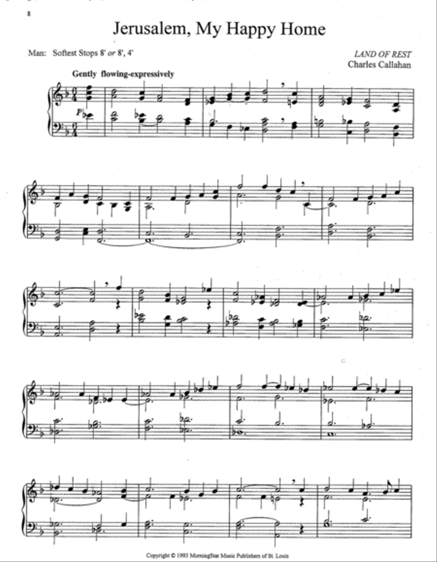 Music for Manuals - General and Fall Festivals Organ scores gallery preview page 3
