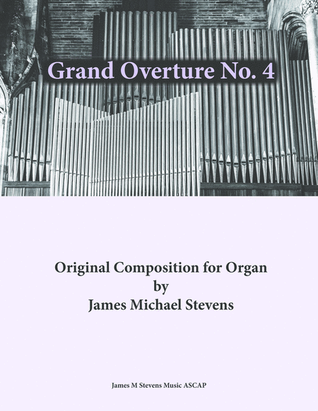 Grand Overture No. 4 - Organ in C Major image number null