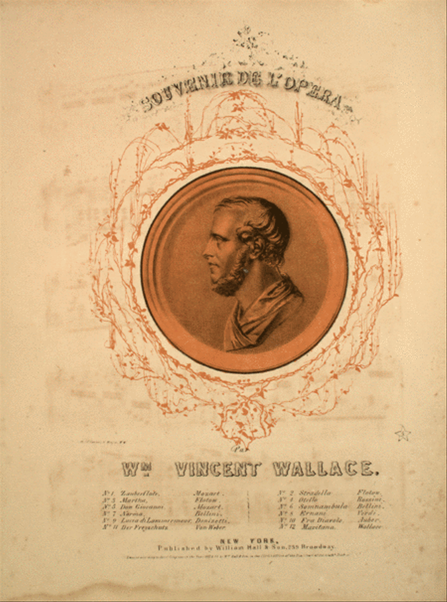 Souvenir De L'Opera. Souvenir De Auber. Fantasie De Salon