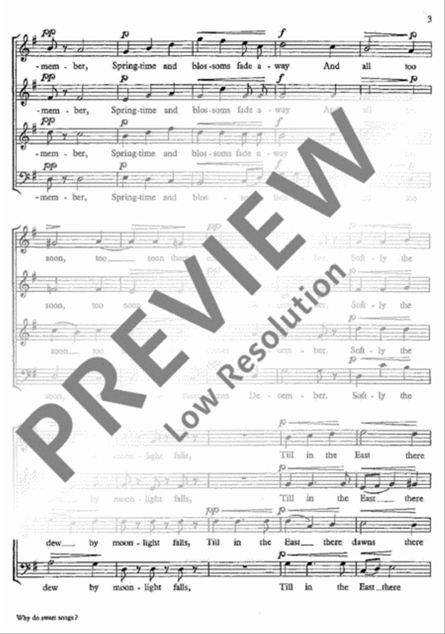 Songs of Nature Songs of Nature 4-Part scores gallery preview page 4